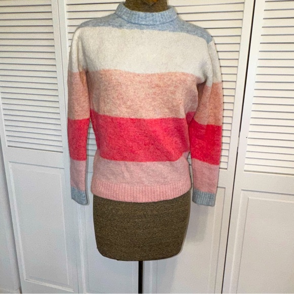Acne Studios Albah Mohair Multicolor Sweater - Picture 1 of 7